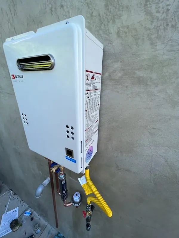 Tankless water heater installation for Loma Linda homes
