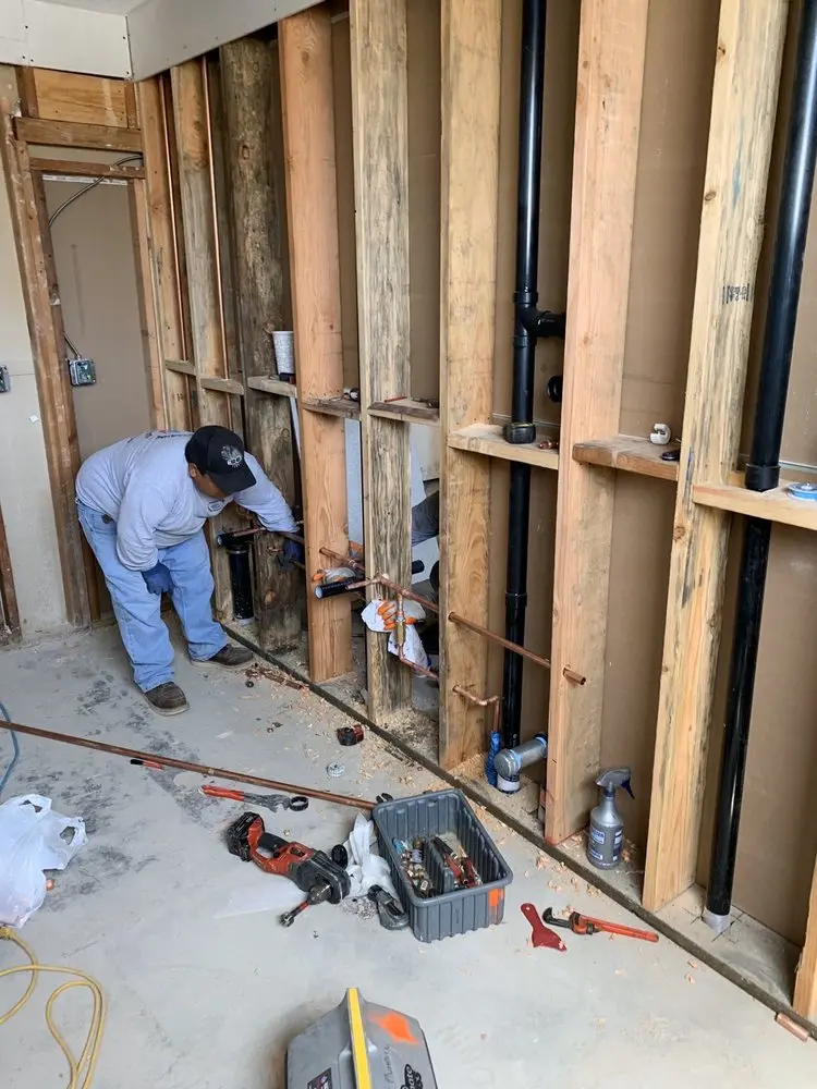 Commercial rough-in plumbing for Commercial Plumbing in Loma Linda